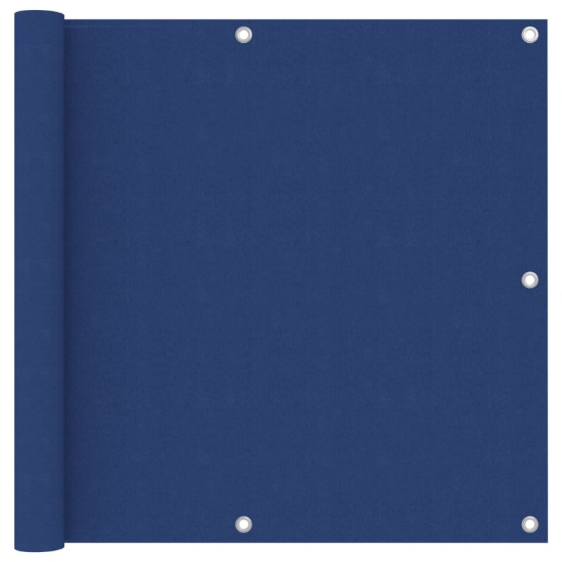 vidaXL Toldo para balcón tela oxford azul 90x500 cm vidaXL Toldo para balcón tela oxford azul 90x500 cm