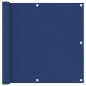 vidaXL Toldo para balcón tela oxford azul 90x500 cm vidaXL Toldo para balcón tela oxford azul 90x500 cm