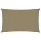 vidaXL Toldo de vela rectangular tela Oxford beige 3x6 m vidaXL Toldo de vela rectangular tela Oxford beige 3x6 m
