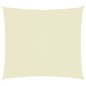 vidaXL Toldo de vela rectangular tela Oxford color crema 6x7 m vidaXL Toldo de vela rectangular tela Oxford color crema 6x7 m