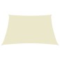 vidaXL Toldo de vela rectangular tela Oxford color crema 6x7 m vidaXL Toldo de vela rectangular tela Oxford color crema 6x7 m