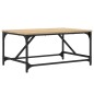 vidaXL Mesa de centro madera de ingeniería roble Sonoma 75x50x35 cm vidaXL Mesa de centro madera de ingeniería roble Sonoma 75x50x35 cm