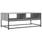 vidaXL Mesa de centro madera de ingeniería gris Sonoma 100x51x40 cm