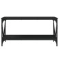 vidaXL Mesa de centro madera contrachapada negro 90x50x45 cm vidaXL Mesa de centro madera contrachapada negro 90x50x45 cm
