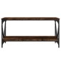 vidaXL Mesa de centro madera contrachapada roble ahumado 90x50x45 cm vidaXL Mesa de centro madera contrachapada roble ahumado 90x50x45 cm