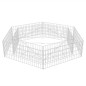 vidaXL Arriate hexagonal de gaviones 200x173x40 cm vidaXL Arriate hexagonal de gaviones 200x173x40 cm