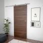 vidaXL Kit de herrajes para puerta corredera 183 cm acero plateado vidaXL Kit de herrajes para puerta corredera 183 cm acero plateado