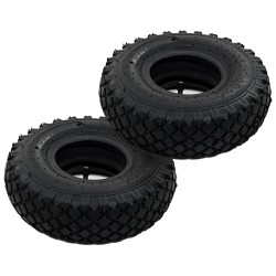 vidaXL Neumáticos con cámaras internas carretilla 2 uds 3.00-4 260x85