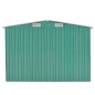 vidaXL Caseta de jardín metal verde 257x392x181 cm vidaXL Caseta de jardín metal verde 257x392x181 cm