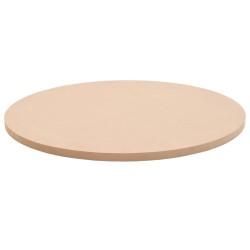vidaXL Tablero de mesa redondo MDF 600x18 mm