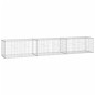 vidaXL Muro de gaviones con cubiertas acero galvanizado 300x50x50 cm vidaXL Muro de gaviones con cubiertas acero galvanizado 300x50x50 cm