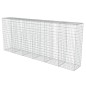 vidaXL Muro de gaviones con cubiertas acero galvanizado 300x50x150 cm vidaXL Muro de gaviones con cubiertas acero galvanizado 300x50x150 cm