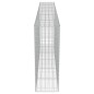 vidaXL Muro de gaviones con cubiertas acero galvanizado 300x50x150 cm vidaXL Muro de gaviones con cubiertas acero galvanizado 300x50x150 cm