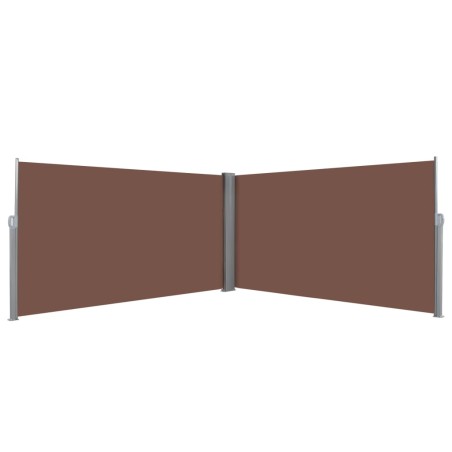 vidaXL Toldo lateral retráctil 160x600 cm marrón