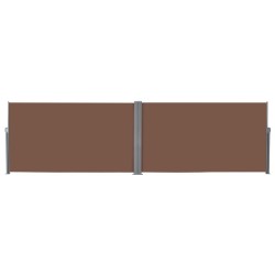 vidaXL Toldo lateral retráctil 160x600 cm marrón