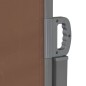 vidaXL Toldo lateral retráctil 160x600 cm marrón