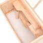 vidaXL Jaula para hámster madera maciza abeto 104x52x54 cm vidaXL Jaula para hámster madera maciza abeto 104x52x54 cm