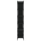 vidaXL Librería de 6 estantes madera de ingeniería negro 76x32x192 cm vidaXL Librería de 6 estantes madera de ingeniería negro 76x32x192 cm