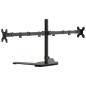 vidaXL Soporte para monitor doble acero negro VESA 75/100 mm vidaXL Soporte para monitor doble acero negro VESA 75/100 mm