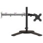 vidaXL Soporte para monitor doble acero negro VESA 75/100 mm vidaXL Soporte para monitor doble acero negro VESA 75/100 mm