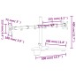 vidaXL Soporte para monitor doble acero negro VESA 75/100 mm vidaXL Soporte para monitor doble acero negro VESA 75/100 mm