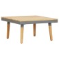 vidaXL Juego muebles de jardín 7 plazas y cojines madera acacia marrón vidaXL Juego muebles de jardín 7 plazas y cojines madera acacia marrón
