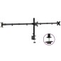 vidaXL Soporte para monitor triple acero negro VESA 75/100 mm vidaXL Soporte para monitor triple acero negro VESA 75/100 mm