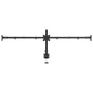 vidaXL Soporte para monitor triple acero negro VESA 75/100 mm vidaXL Soporte para monitor triple acero negro VESA 75/100 mm