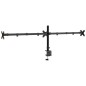 vidaXL Soporte para monitor triple acero negro VESA 75/100 mm vidaXL Soporte para monitor triple acero negro VESA 75/100 mm