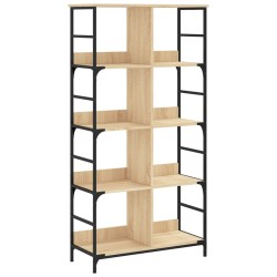 vidaXL Estantería de madera de ingeniería roble Sonoma 78,5x33x153 cm