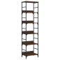 vidaXL Estantería de madera ingeniería marrón roble 50x33x188,5 cm vidaXL Estantería de madera ingeniería marrón roble 50x33x188,5 cm