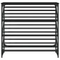 vidaXL Mueble zapatero de madera de ingeniería negro 90x30x85 cm vidaXL Mueble zapatero de madera de ingeniería negro 90x30x85 cm