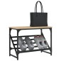 vidaXL Mueble zapatero madera de ingeniería roble Sonoma 60x30x45 cm vidaXL Mueble zapatero madera de ingeniería roble Sonoma 60x30x45 cm