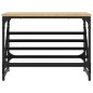 vidaXL Mueble zapatero madera de ingeniería roble Sonoma 60x30x45 cm vidaXL Mueble zapatero madera de ingeniería roble Sonoma 60x30x45 cm