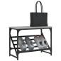 vidaXL Mueble zapatero madera de ingeniería gris Sonoma 60x30x45 cm vidaXL Mueble zapatero madera de ingeniería gris Sonoma 60x30x45 cm