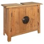 vidaXL Mueble de lavabo madera maciza de pino 70x32x63 cm vidaXL Mueble de lavabo madera maciza de pino 70x32x63 cm