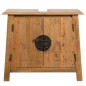 vidaXL Mueble de lavabo madera maciza de pino 70x32x63 cm vidaXL Mueble de lavabo madera maciza de pino 70x32x63 cm