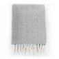 vidaXL Manta en espiguilla de algodón gris 125x150 cm vidaXL Manta en espiguilla de algodón gris 125x150 cm