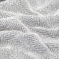 vidaXL Manta en espiguilla de algodón gris 125x150 cm vidaXL Manta en espiguilla de algodón gris 125x150 cm