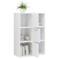 vidaXL Armario de almacenaje madera de ingeniería blanco 60x29,5x90 cm vidaXL Armario de almacenaje madera de ingeniería blanco 60x29,5x90 cm