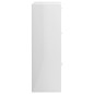 vidaXL Armario de almacenaje madera de ingeniería blanco 60x29,5x90 cm vidaXL Armario de almacenaje madera de ingeniería blanco 60x29,5x90 cm