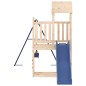 vidaXL Parque infantil de exterior madera maciza de pino