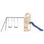 vidaXL Parque infantil de exterior madera maciza de pino