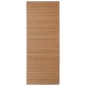 vidaXL Alfombra de bambú color natural 100x160 cm vidaXL Alfombra de bambú color natural 100x160 cm