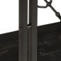 vidaXL Estantería de 3 niveles madera maciza de mango negro 60x30x80cm vidaXL Estantería de 3 niveles madera maciza de mango negro 60x30x80cm
