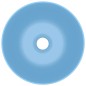 vidaXL Lavabo de cuarto de baño redondo cerámica azul claro vidaXL Lavabo de cuarto de baño redondo cerámica azul claro