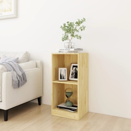vidaXL Armario auxiliar madera maciza de pino 35,5x33,5x76 cm