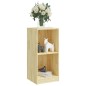 vidaXL Armario auxiliar madera maciza de pino 35,5x33,5x76 cm