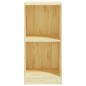 vidaXL Armario auxiliar madera maciza de pino 35,5x33,5x76 cm