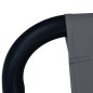 vidaXL Tumbona de acero gris 200x90 cm vidaXL Tumbona de acero gris 200x90 cm